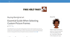 Desktop Screenshot of freeholdtrust.com